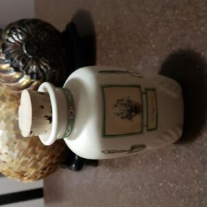 Pfaltzgraff Naturewood spice jar with cork as lid.  THYME.